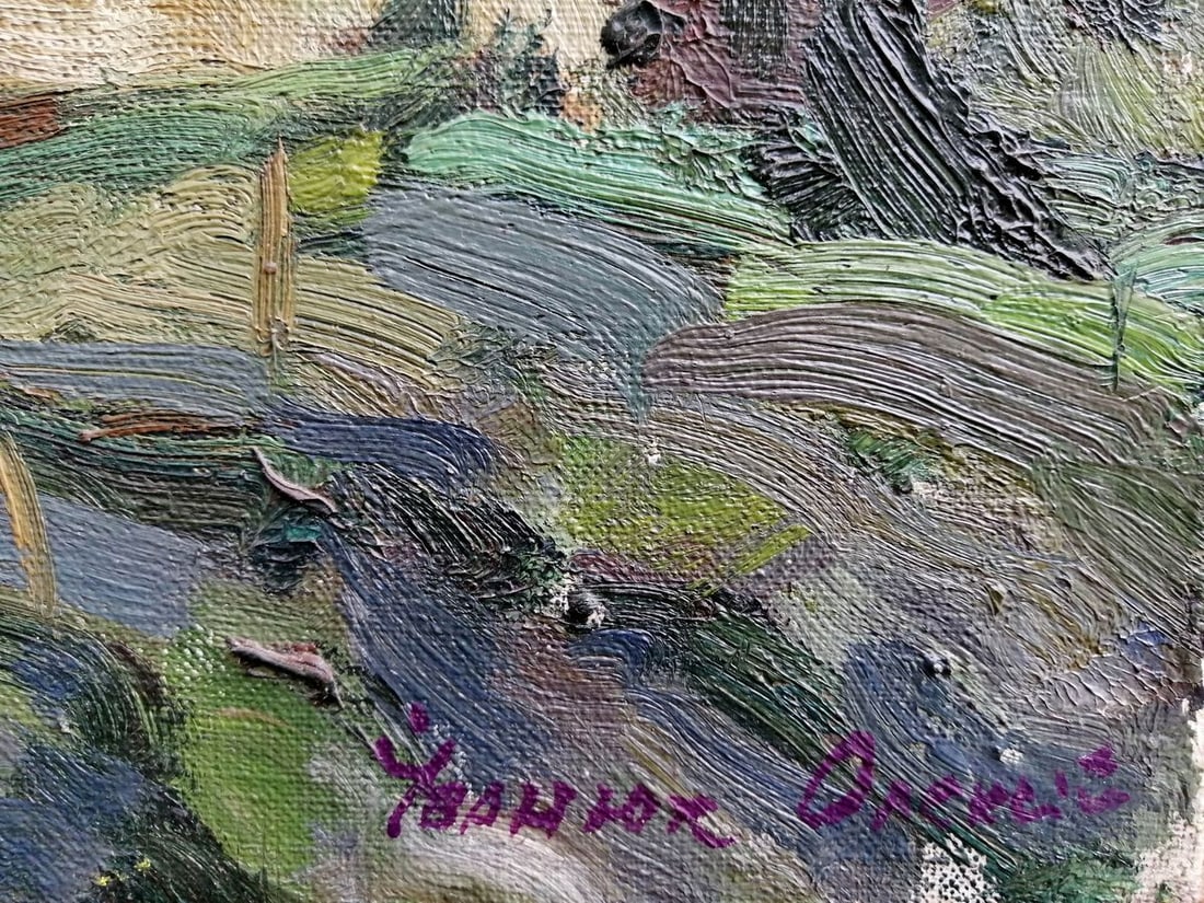 Oil painting Quiet evening Kalenyuk Alex - 8