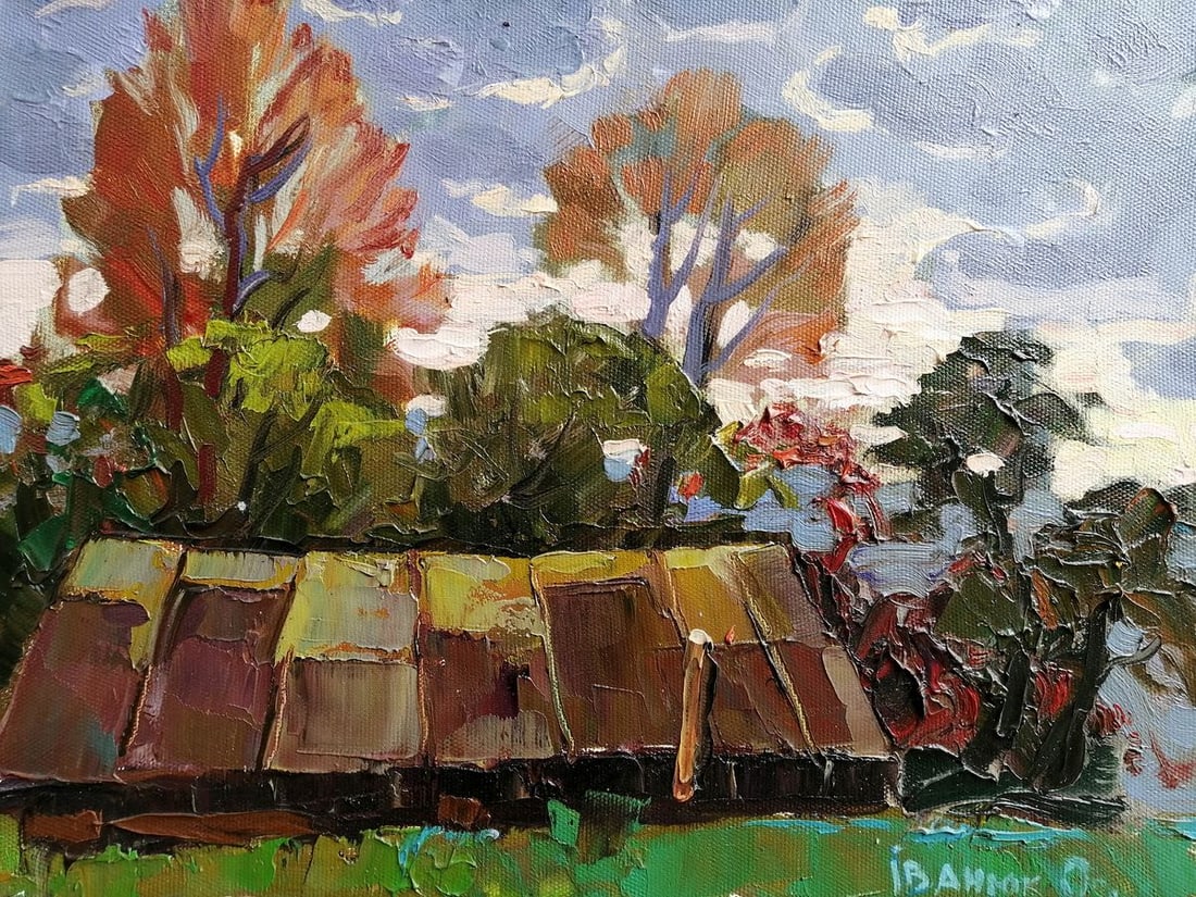 Oil painting Native home Kalenyuk Alex - 2