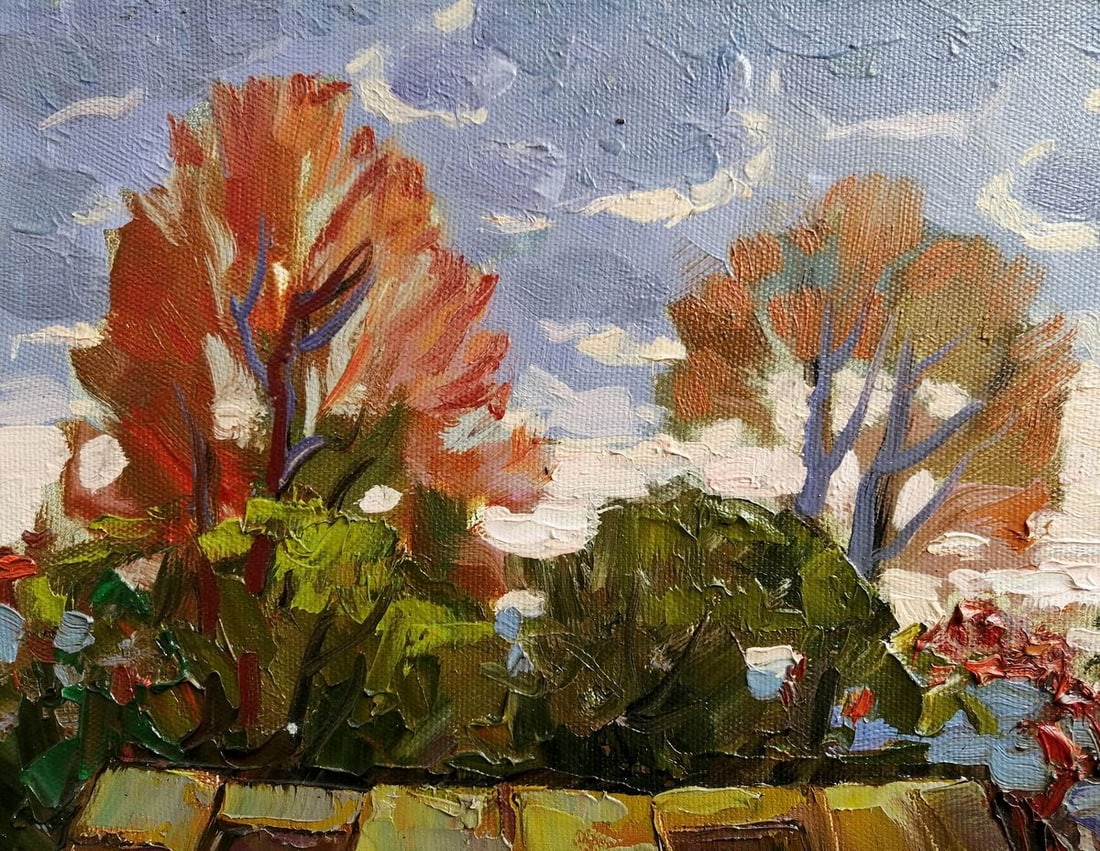 Oil painting Native home Kalenyuk Alex - 4