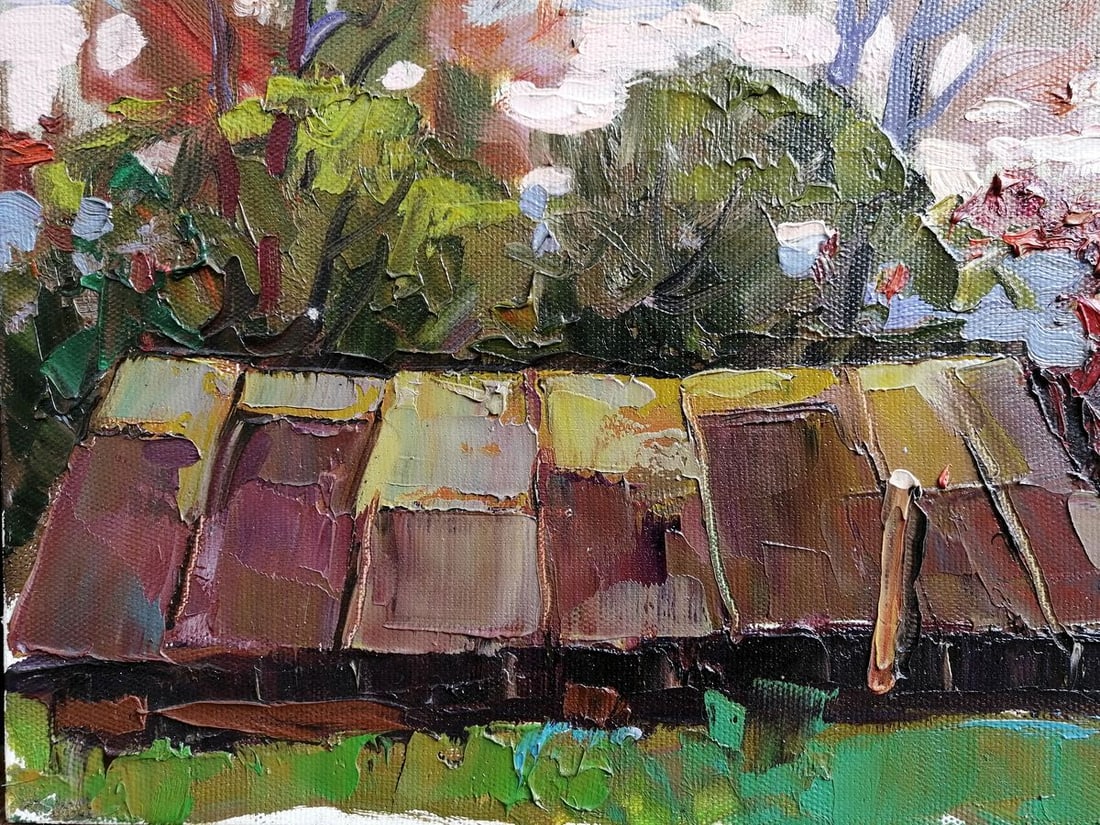 Oil painting Native home Kalenyuk Alex - 5