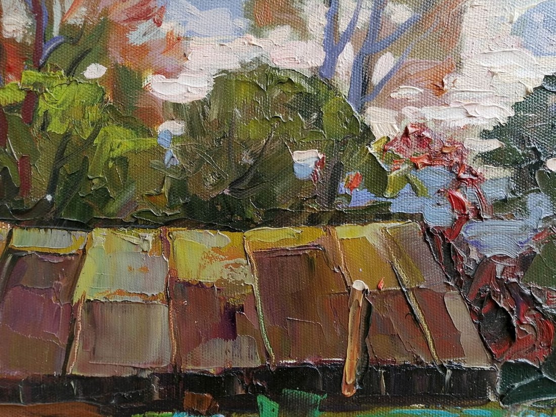 Oil painting Native home Kalenyuk Alex - 7