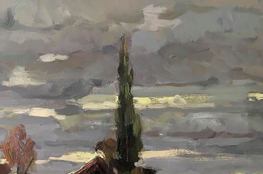 Oil painting Evening cold Kalenyuk Alex - 3