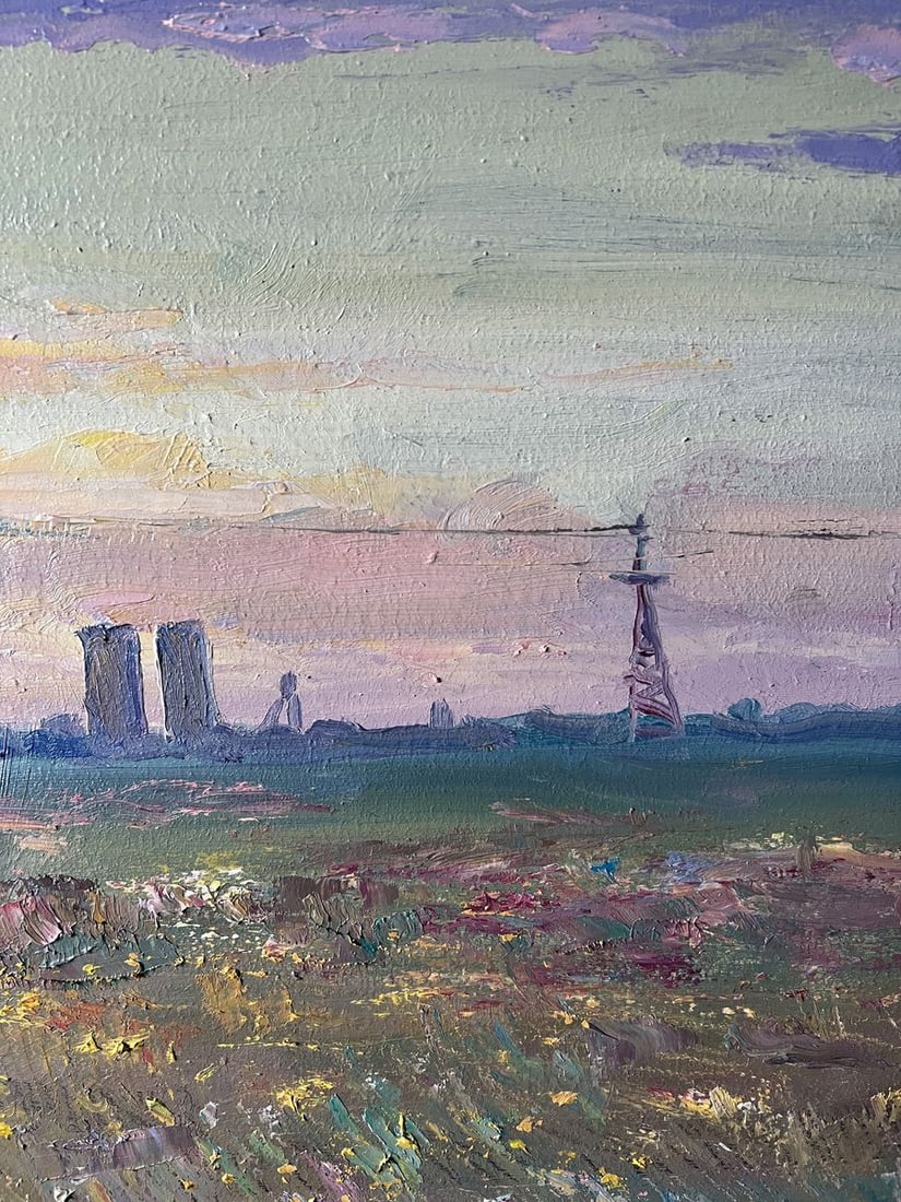 Oil painting Spaces of fields V. Mishurovsky - 5