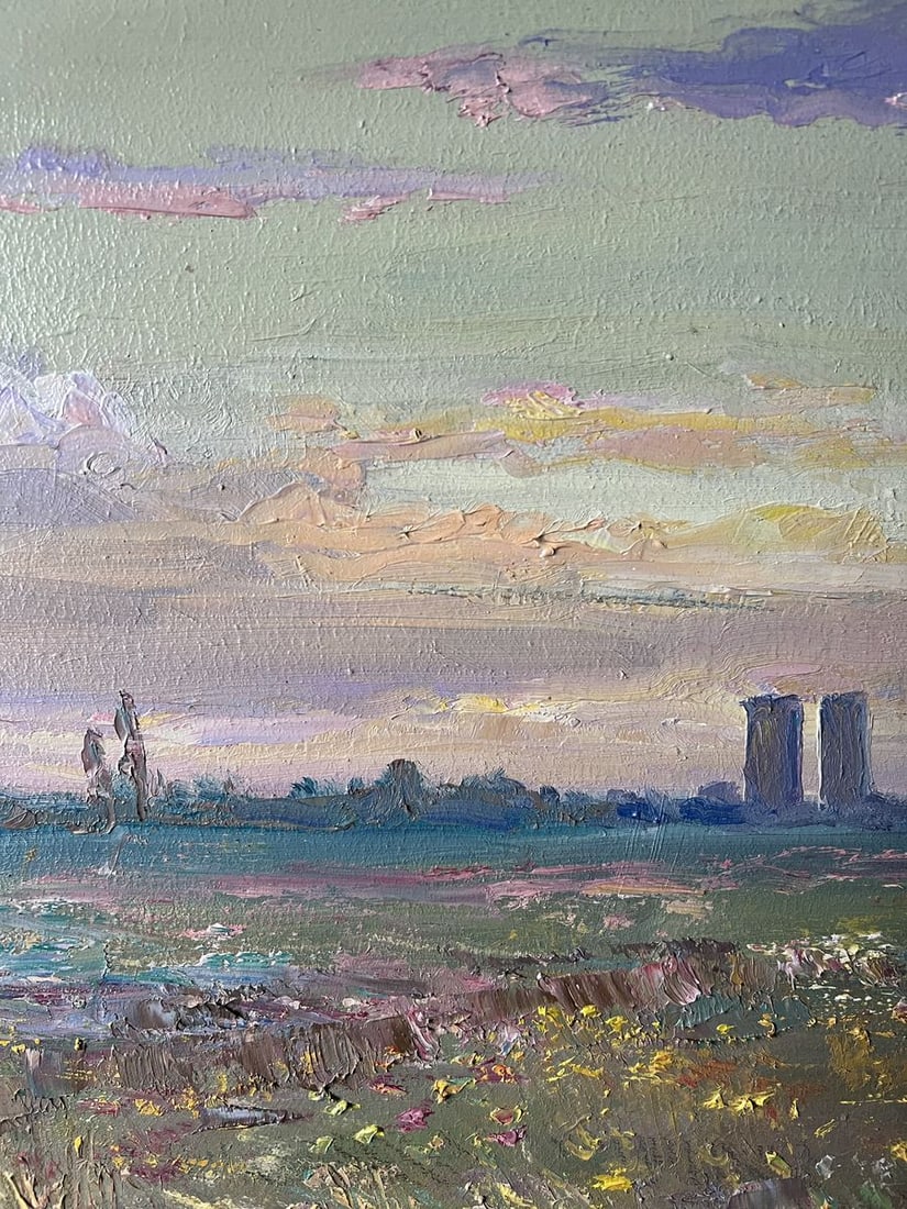 Oil painting Spaces of fields V. Mishurovsky - 7