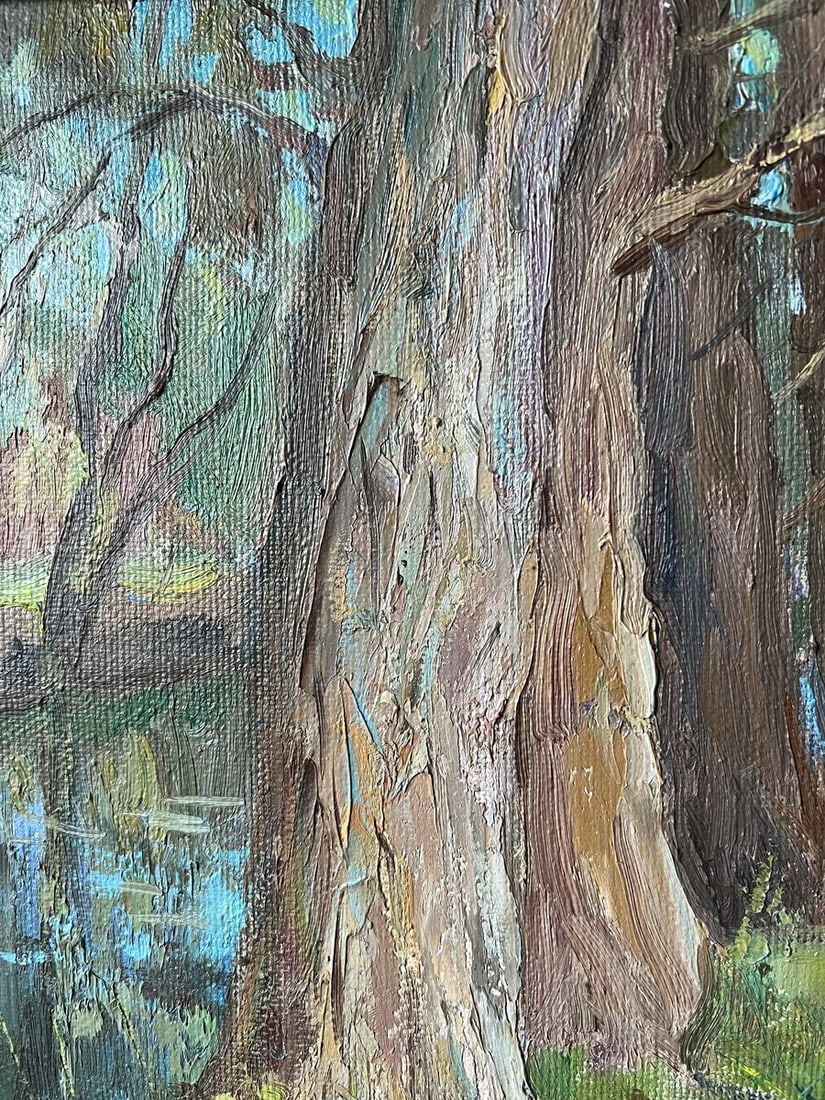 Oil painting May date V. Mishurovsky - 2