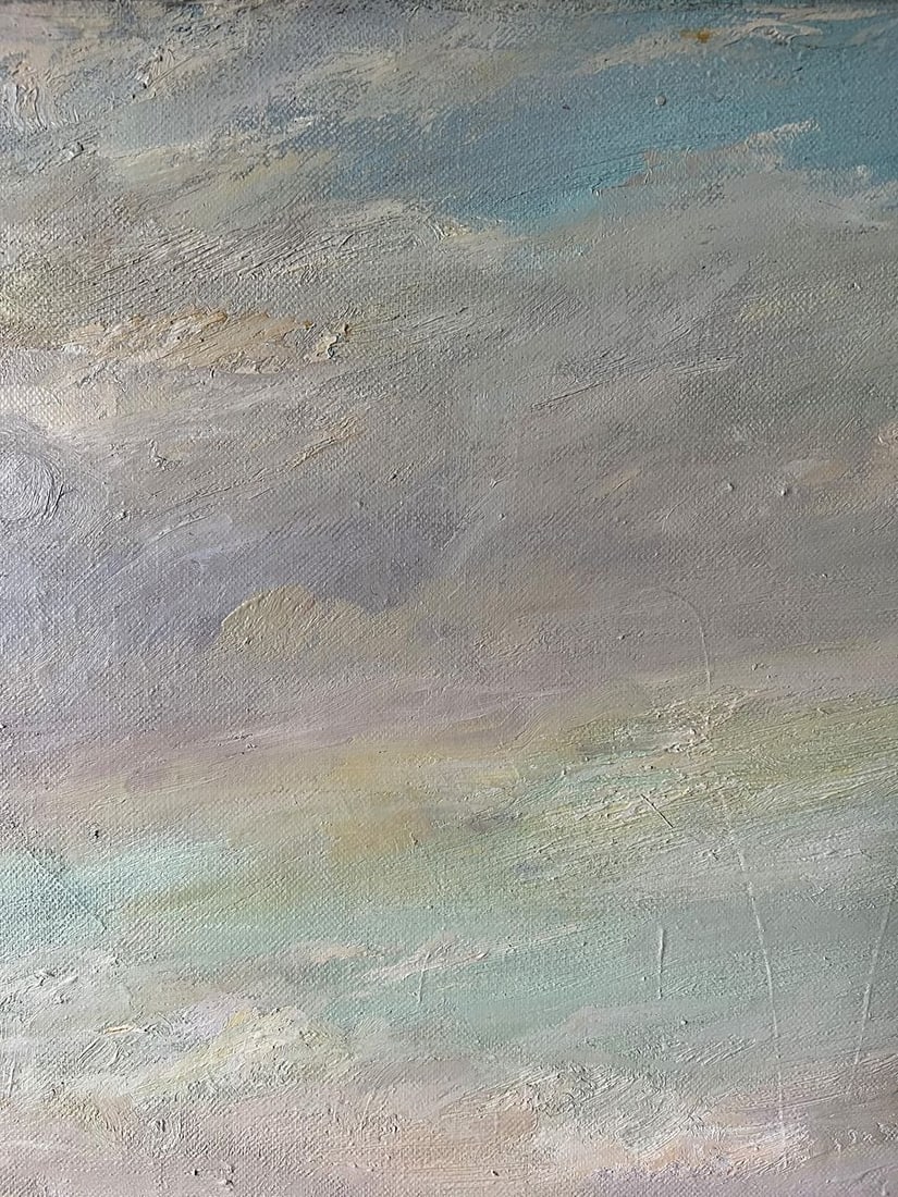 Oil painting Autumn evening on the road V. Mishurovsky - 5