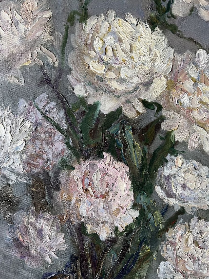 Oil painting Chrysanthemums V. Mishurovsky - 7