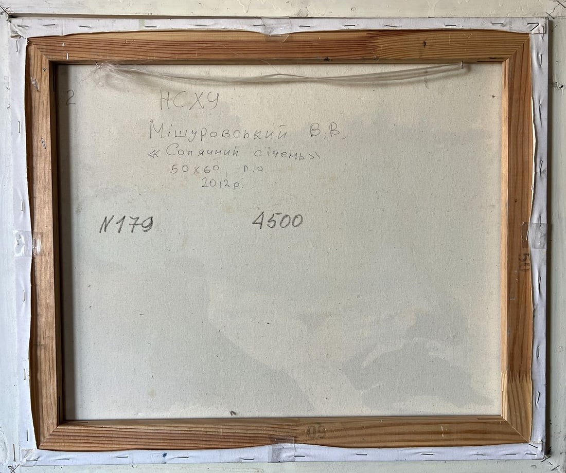 Oil painting Sunny January V. Mishurovsky - 8