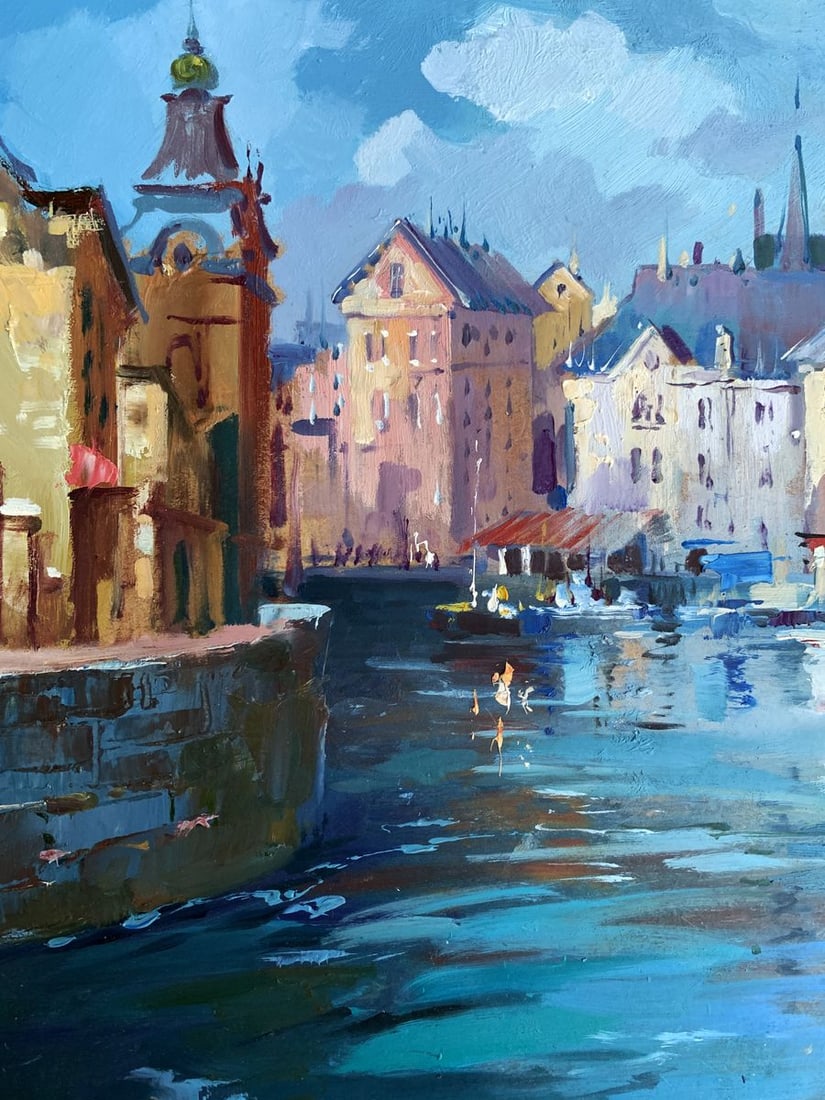 Oil painting Like in Venice Yuriy Suprunchuk - 4
