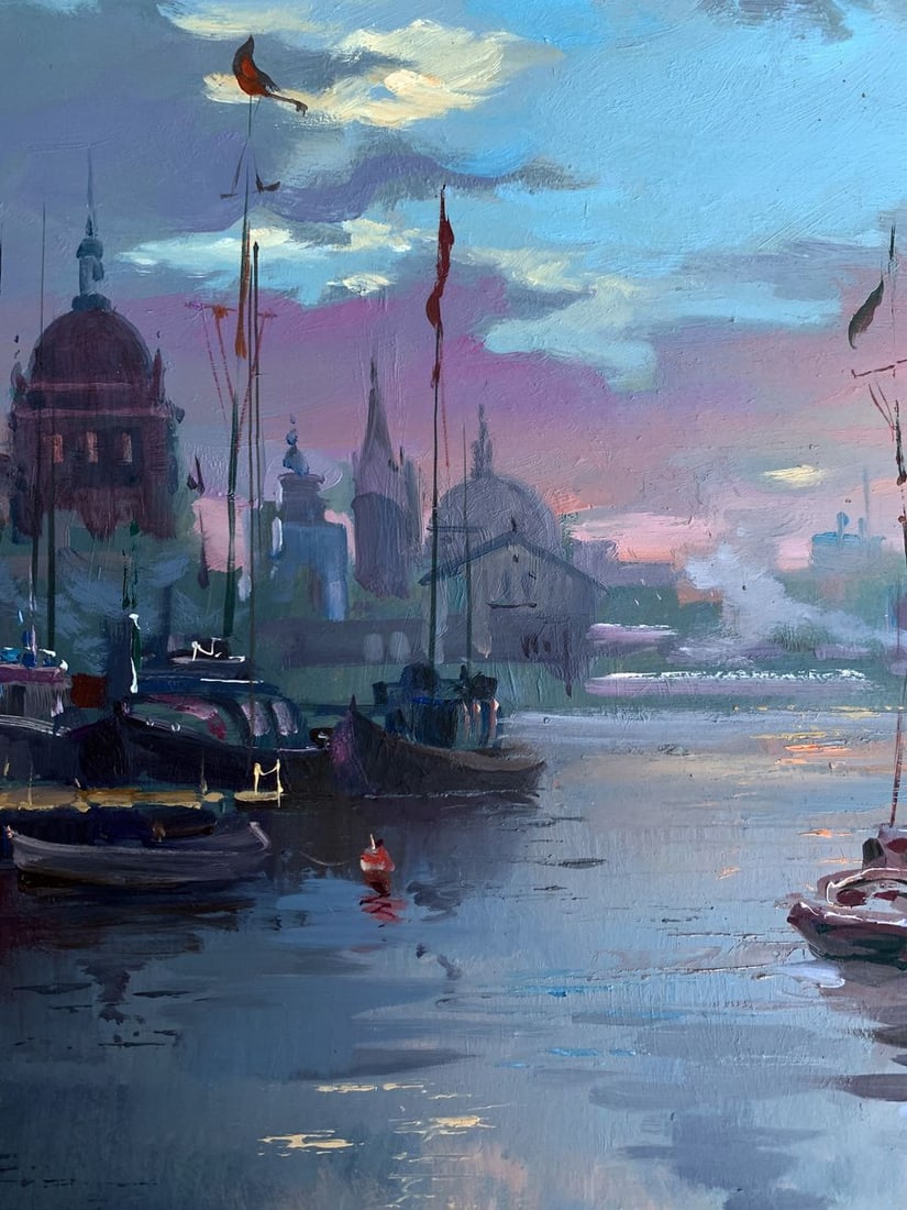 Oil painting Romantic sailing Yuriy Suprunchuk - 6