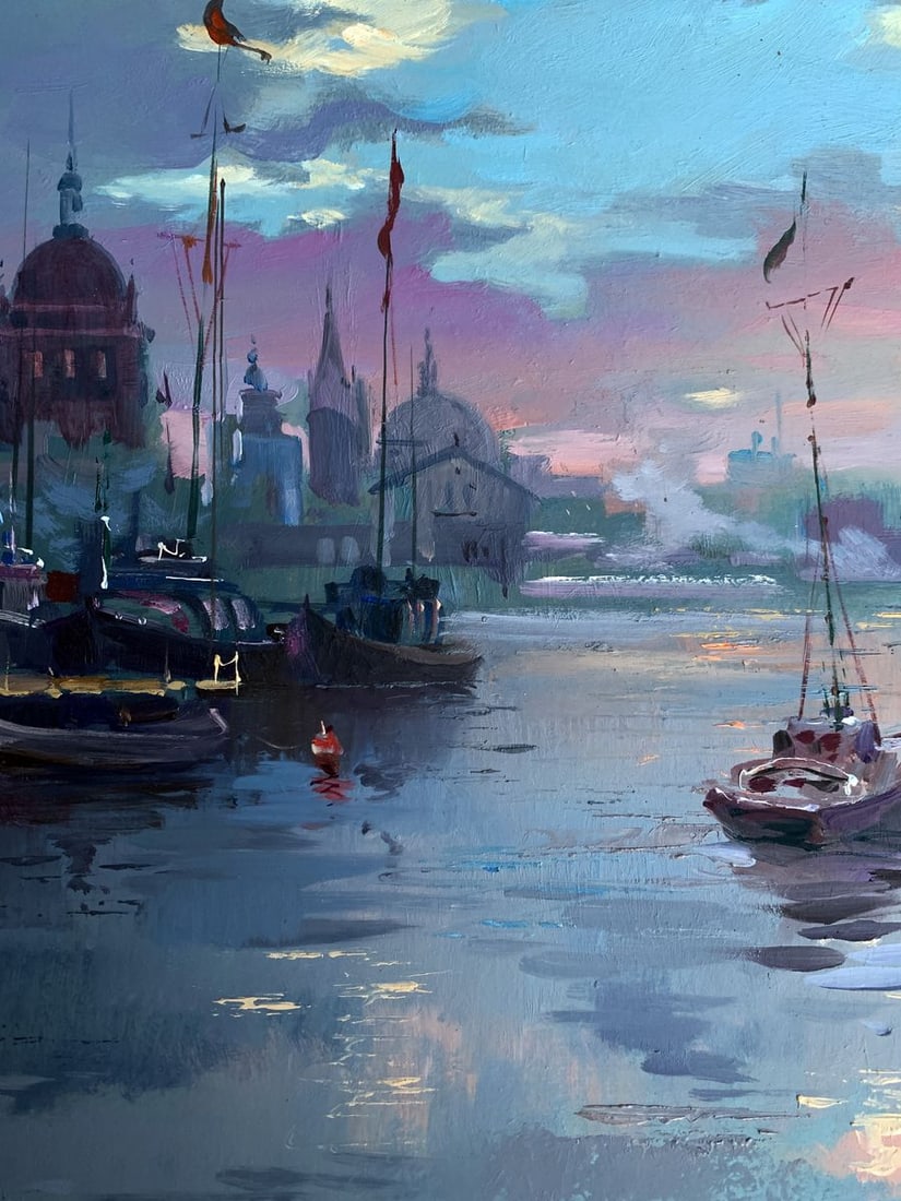 Oil painting Romantic sailing Yuriy Suprunchuk - 7