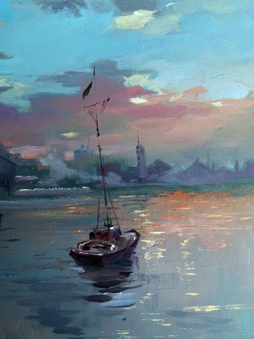 Oil painting Romantic sailing Yuriy Suprunchuk - 9