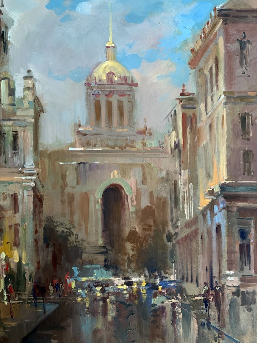 Oil painting City Hall Yuriy Suprunchuk - 10