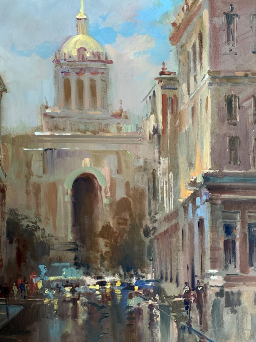 Oil painting City Hall Yuriy Suprunchuk - 11
