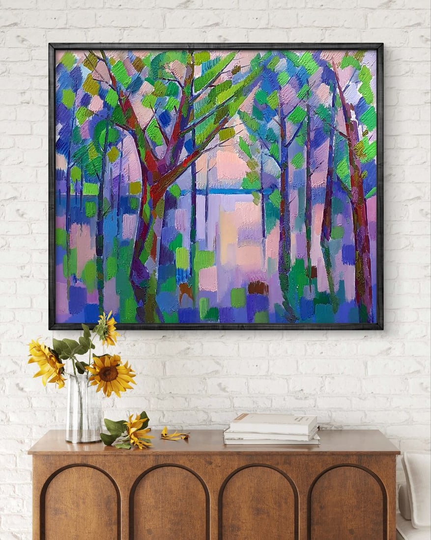 Oil painting Flood Peter Dobrev - 2