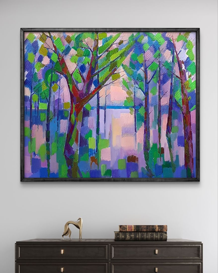 Oil painting Flood Peter Dobrev - 3