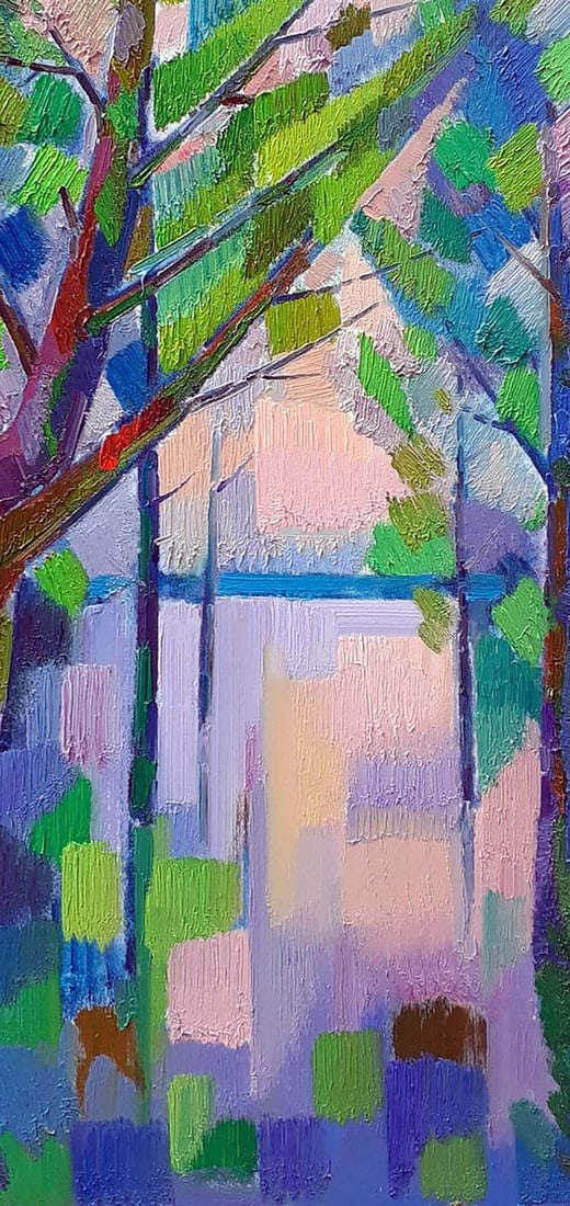 Oil painting Flood Peter Dobrev - 4