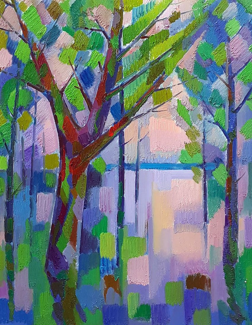 Oil painting Flood Peter Dobrev - 6