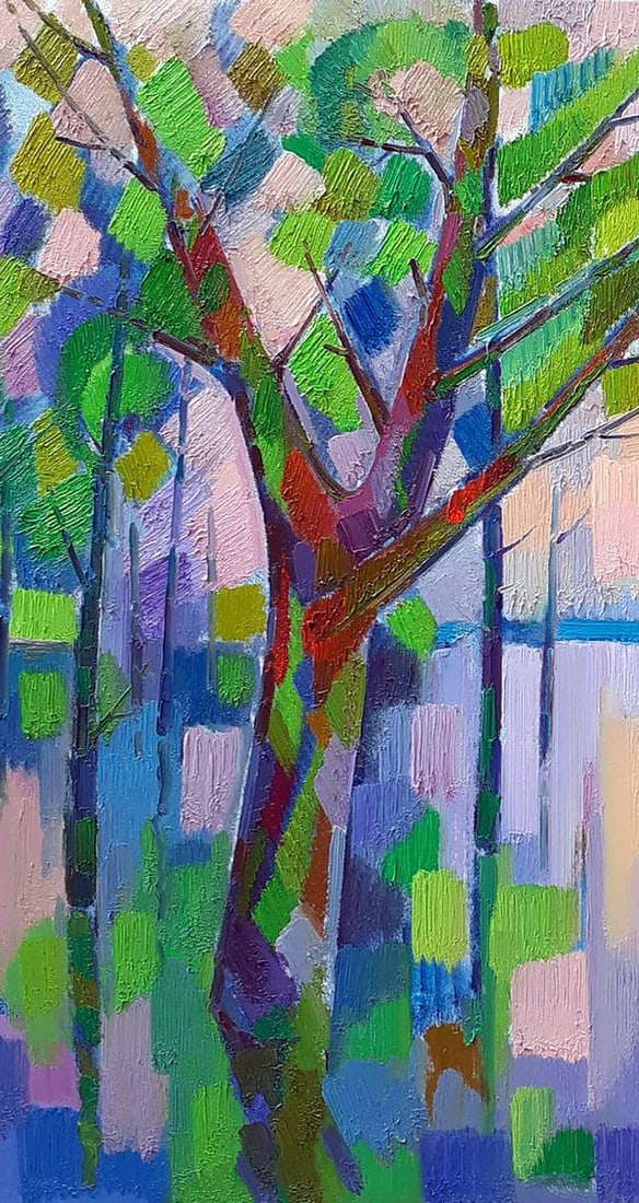 Oil painting Flood Peter Dobrev - 7