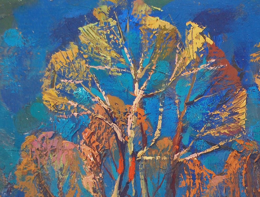 Oil painting Basic motive Egor Shvachunov - 2