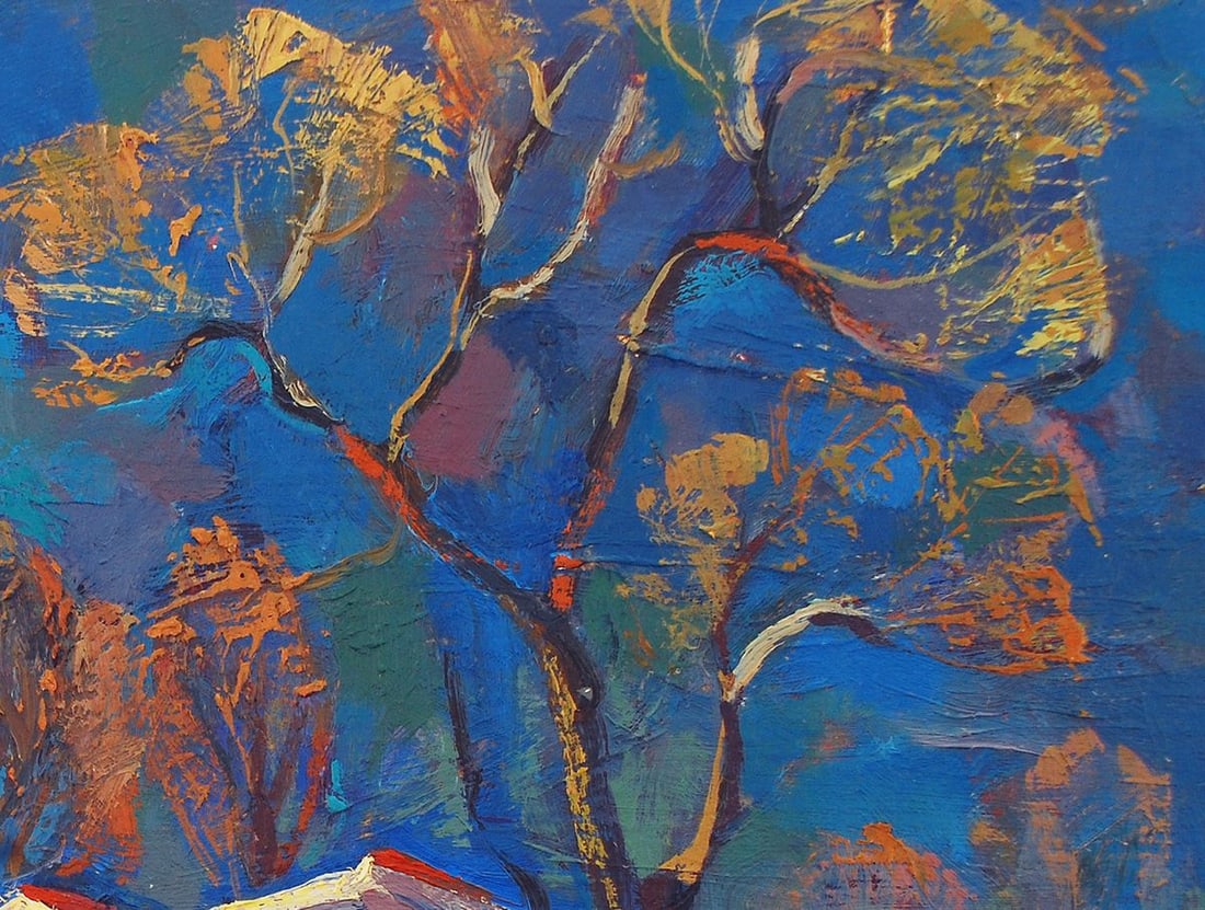 Oil painting Basic motive Egor Shvachunov - 4