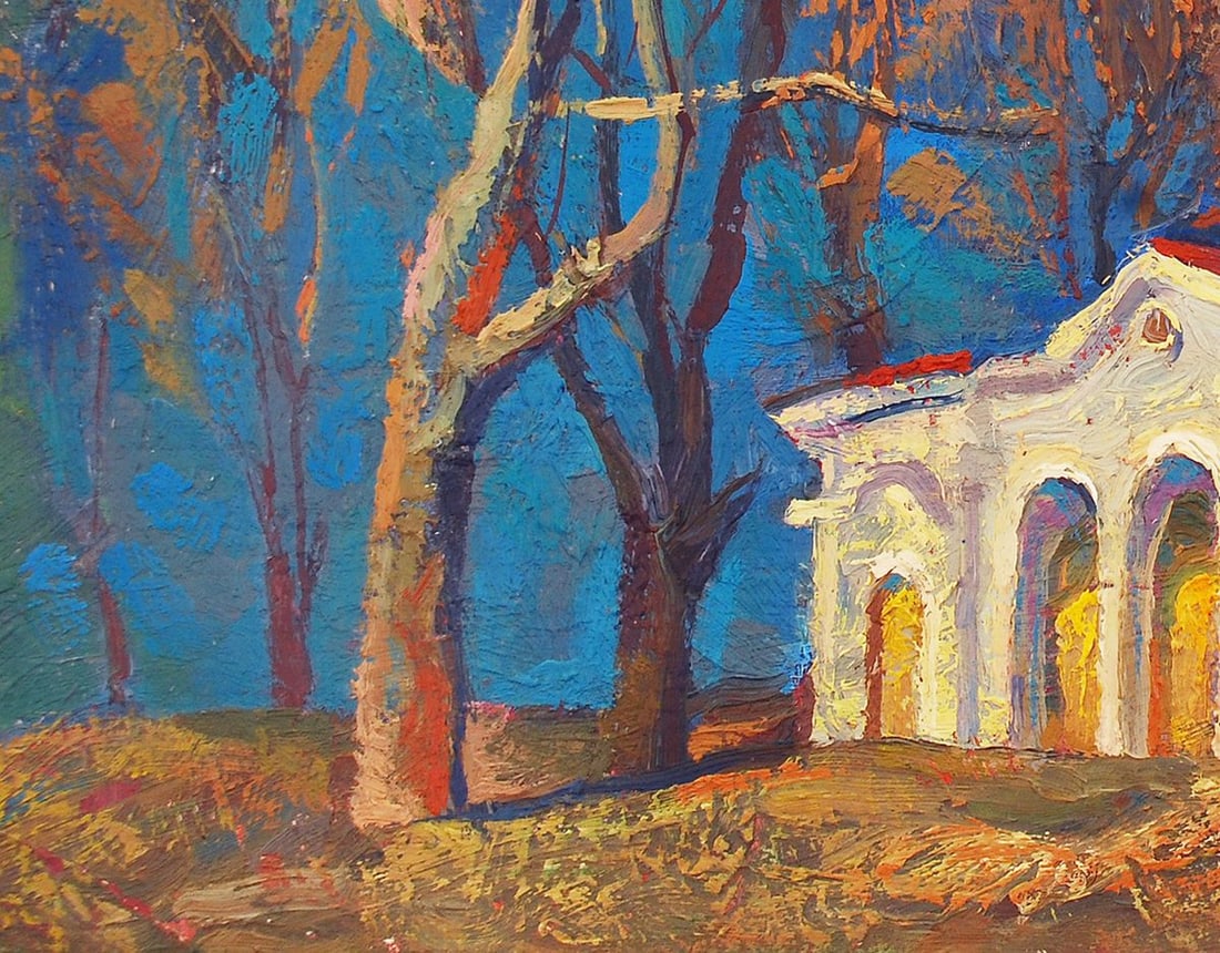 Oil painting Basic motive Egor Shvachunov - 5