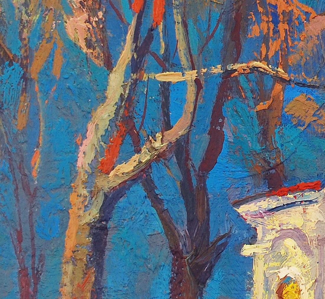 Oil painting Basic motive Egor Shvachunov - 8