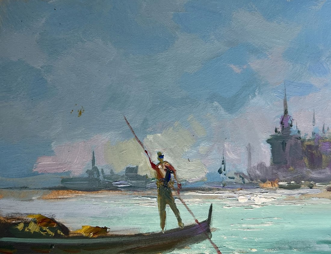 Oil painting Holidays in Venice Yuriy Suprunchuk - 7