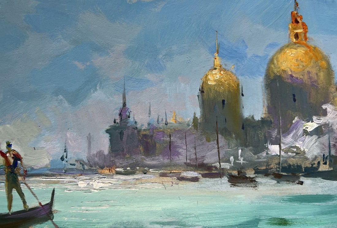 Oil painting Holidays in Venice Yuriy Suprunchuk - 8