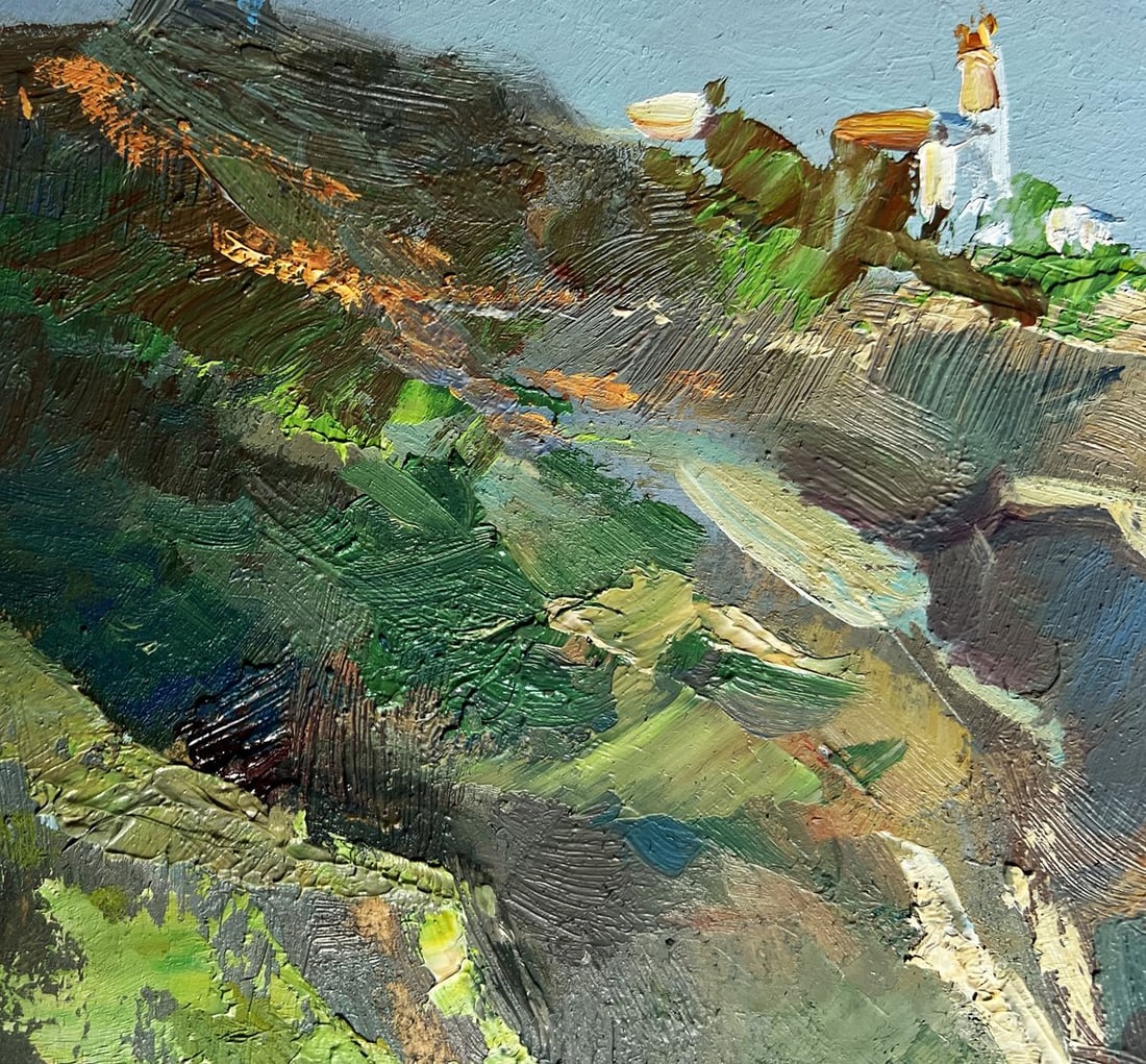 Oil painting Sunny day at sea Yuriy Suprunchuk - 6