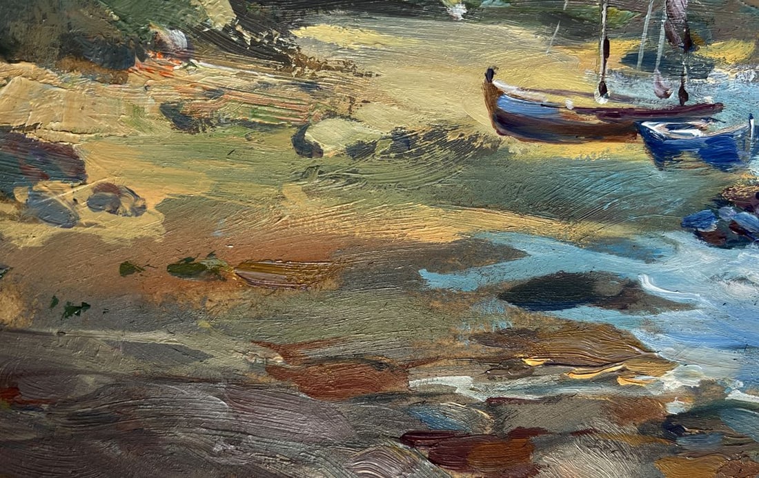 Oil painting Sunny day at sea Yuriy Suprunchuk - 8