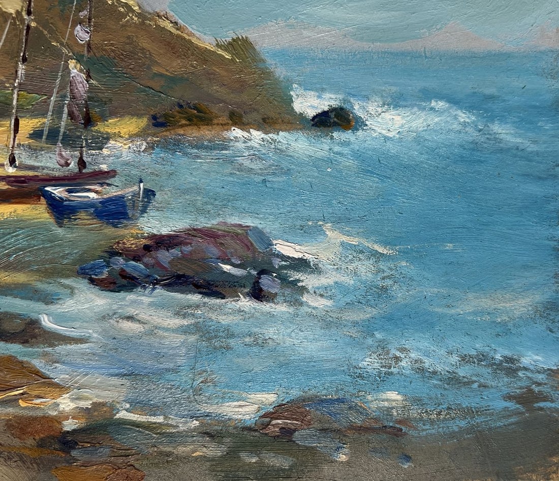 Oil painting Sunny day at sea Yuriy Suprunchuk - 9