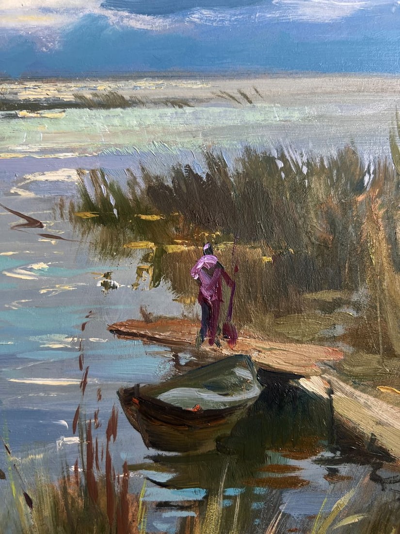 Oil painting Seeing off the sunset Yuriy Suprunchuk - 6