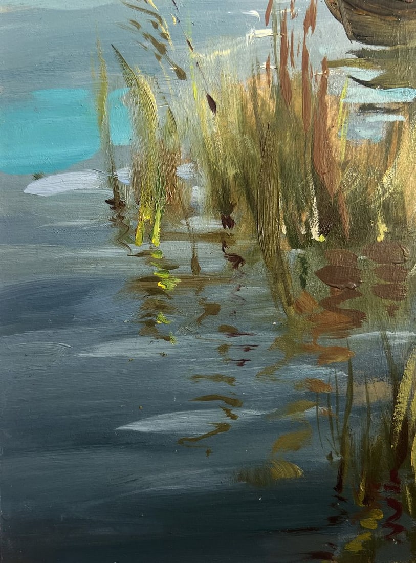 Oil painting Seeing off the sunset Yuriy Suprunchuk - 7