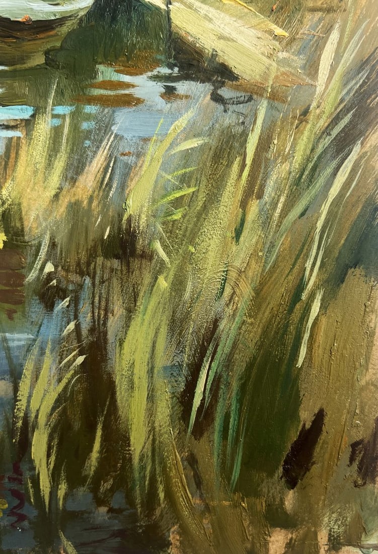 Oil painting Seeing off the sunset Yuriy Suprunchuk - 8