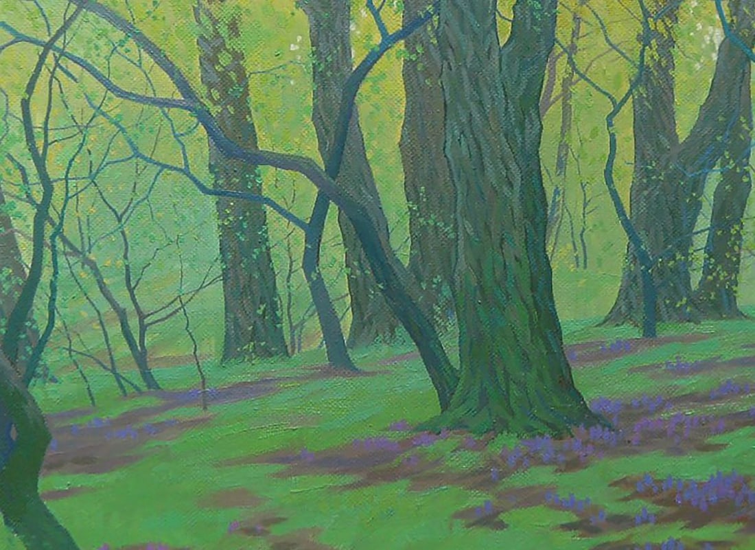 Oil painting Spring thickets Valery Savenets - 6