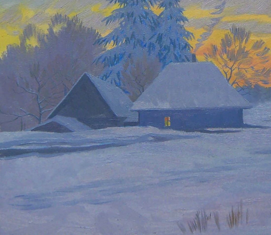 Oil painting Night after the storm Valery Savenets - 3