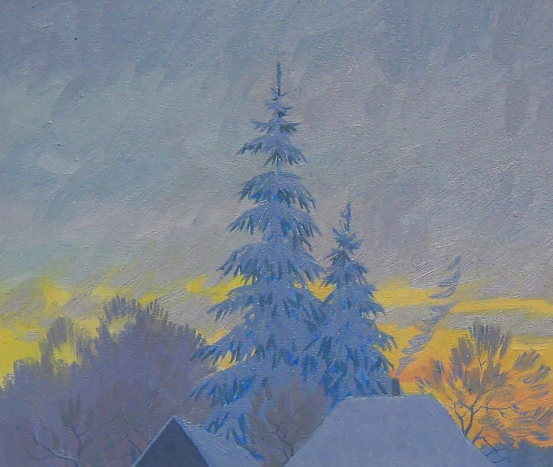 Oil painting Night after the storm Valery Savenets - 4