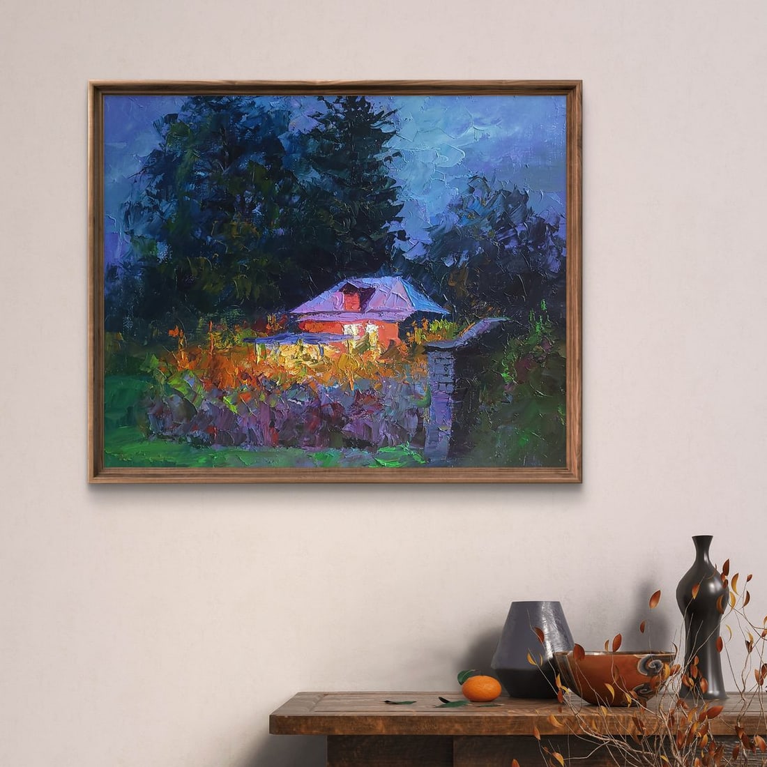 Oil painting Evening Boris Serdyuk - 2