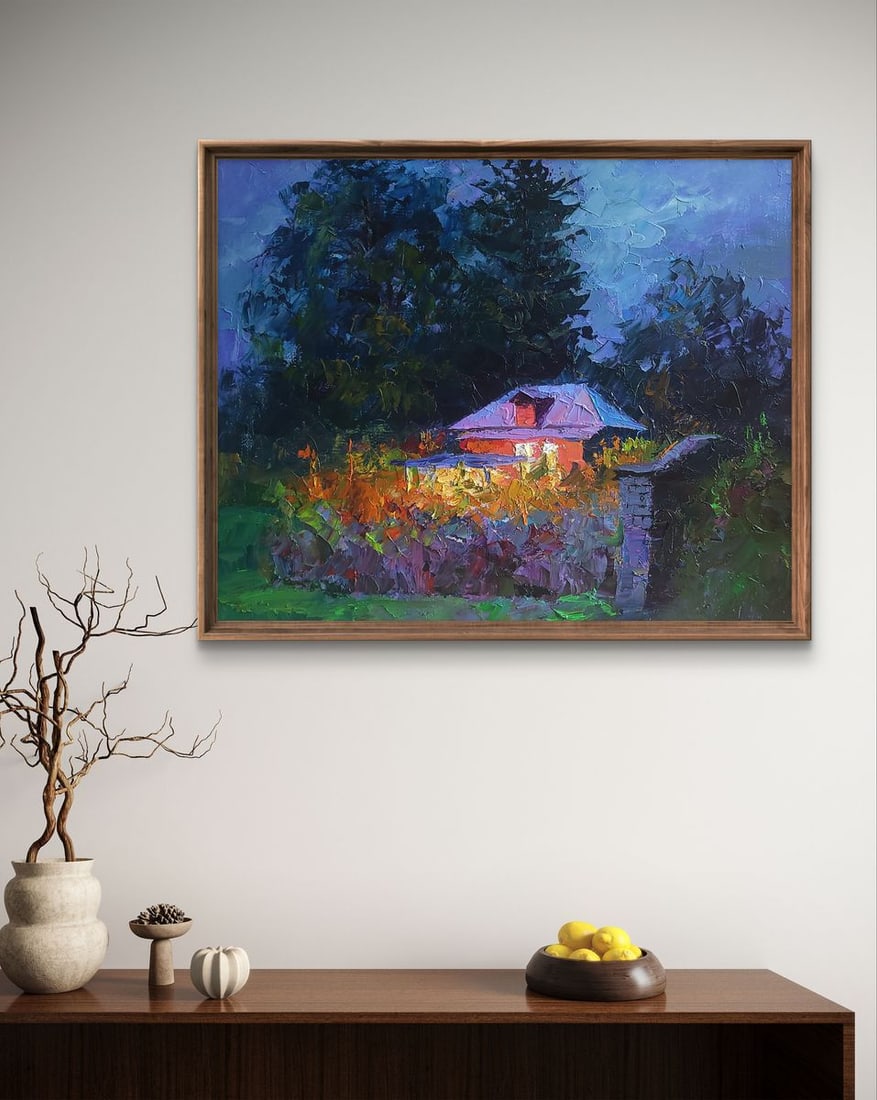 Oil painting Evening Boris Serdyuk - 3