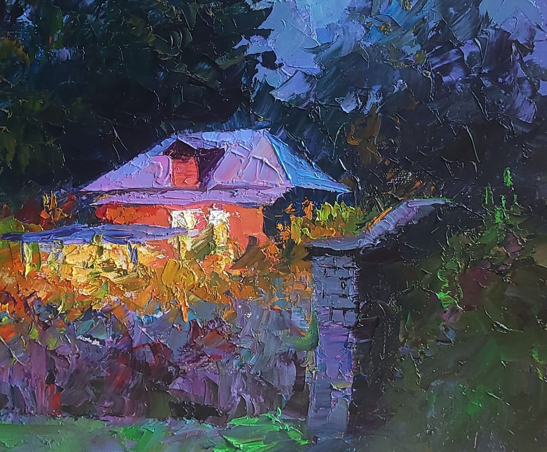 Oil painting Evening Boris Serdyuk - 7