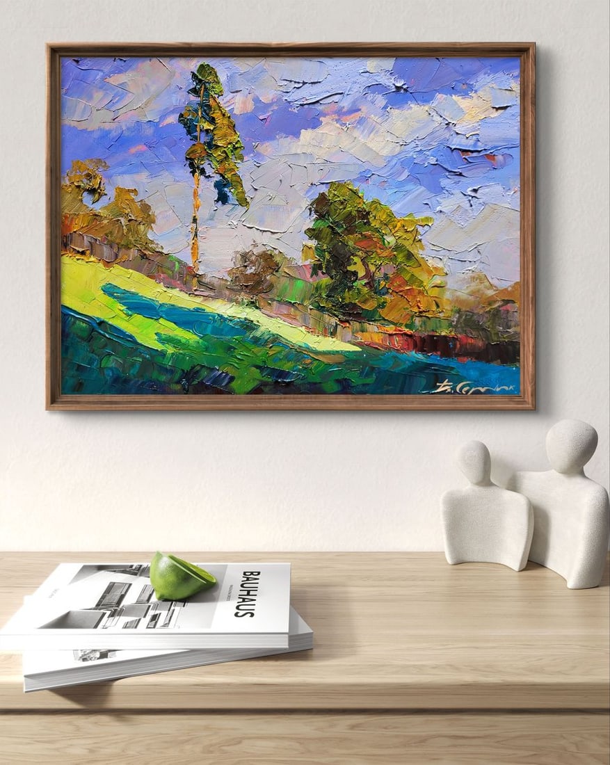 Oil painting The last days of summer Boris Serdyuk - 2