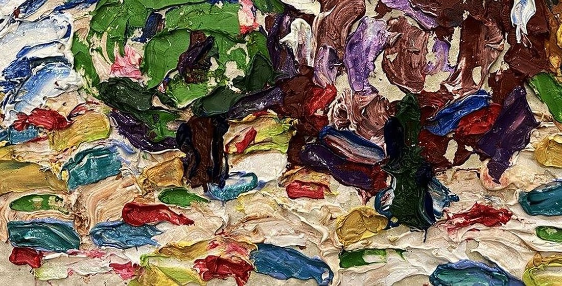 Oil painting Trees by season Oleksiy Dakhnenko - 6