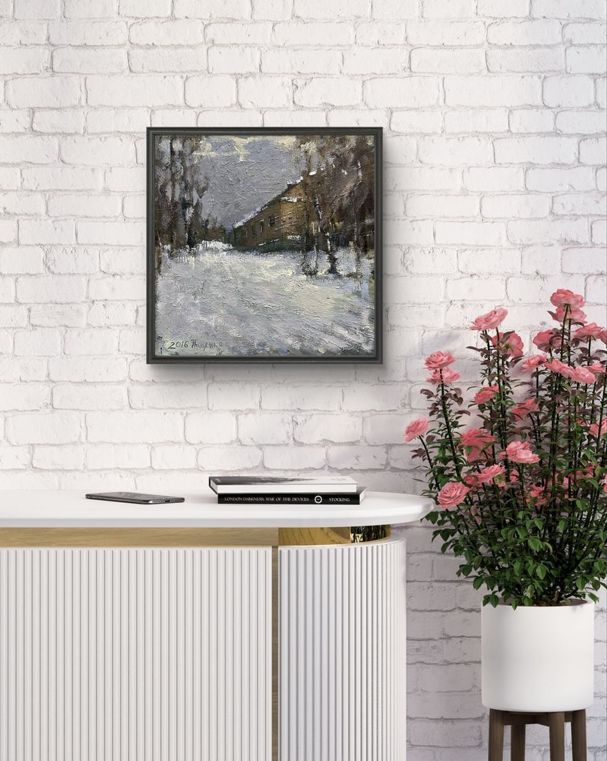 Oil painting City alleys Volodymyr Pashchenko - 2