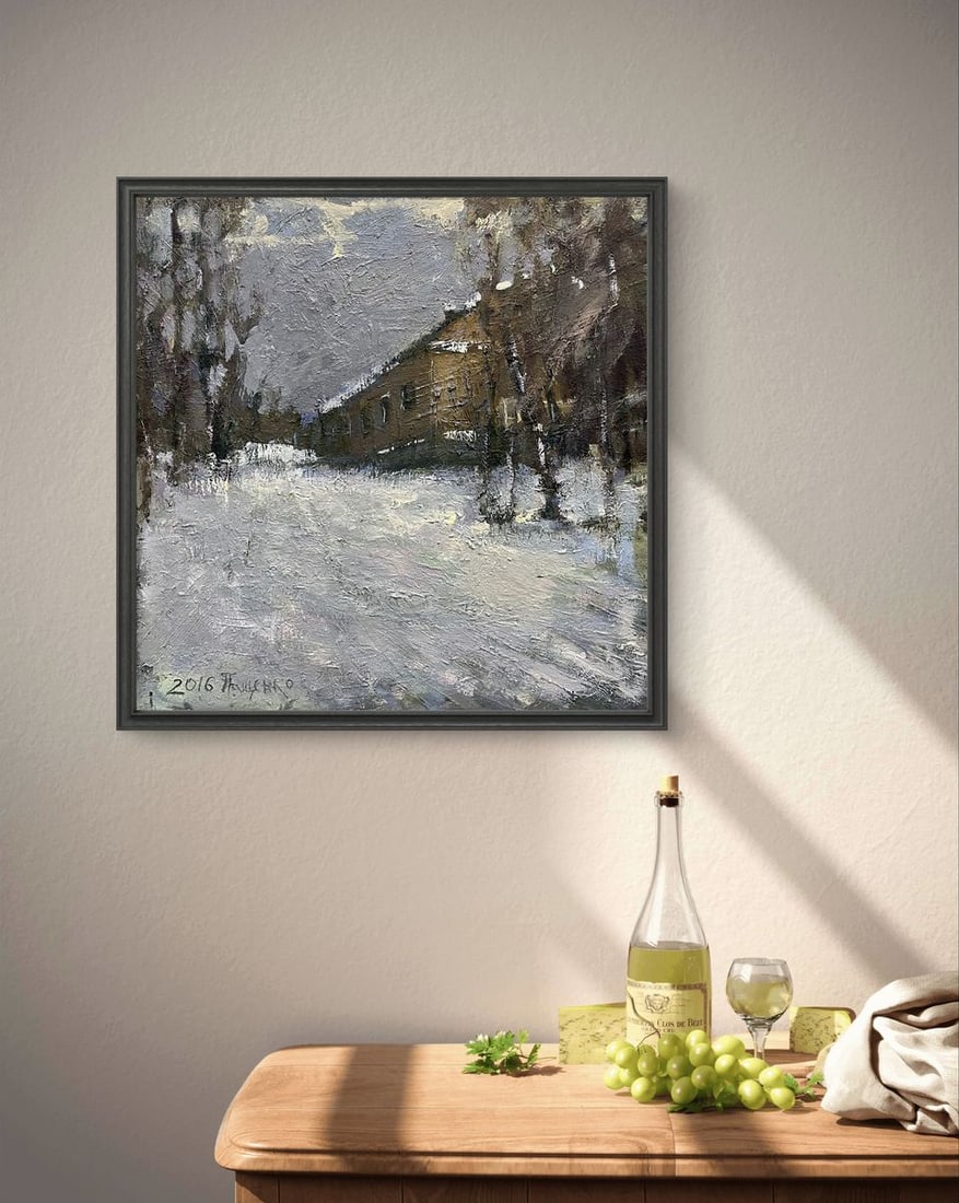 Oil painting City alleys Volodymyr Pashchenko - 3