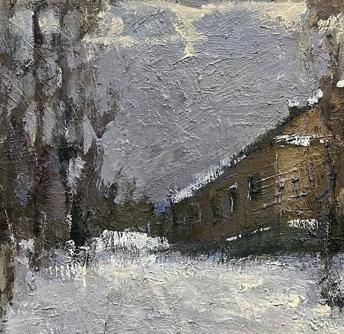 Oil painting City alleys Volodymyr Pashchenko - 4