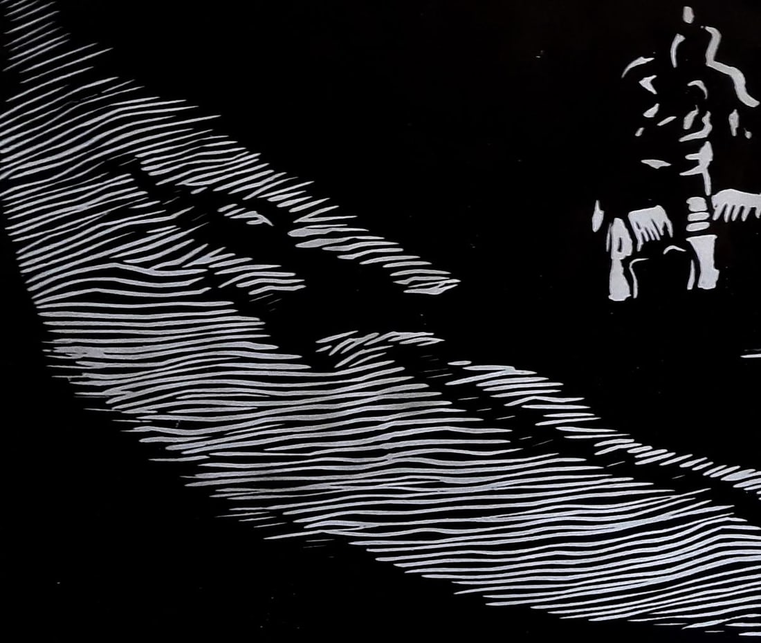 Painting Still life with a dark samovar Vasily Korkishko - 3