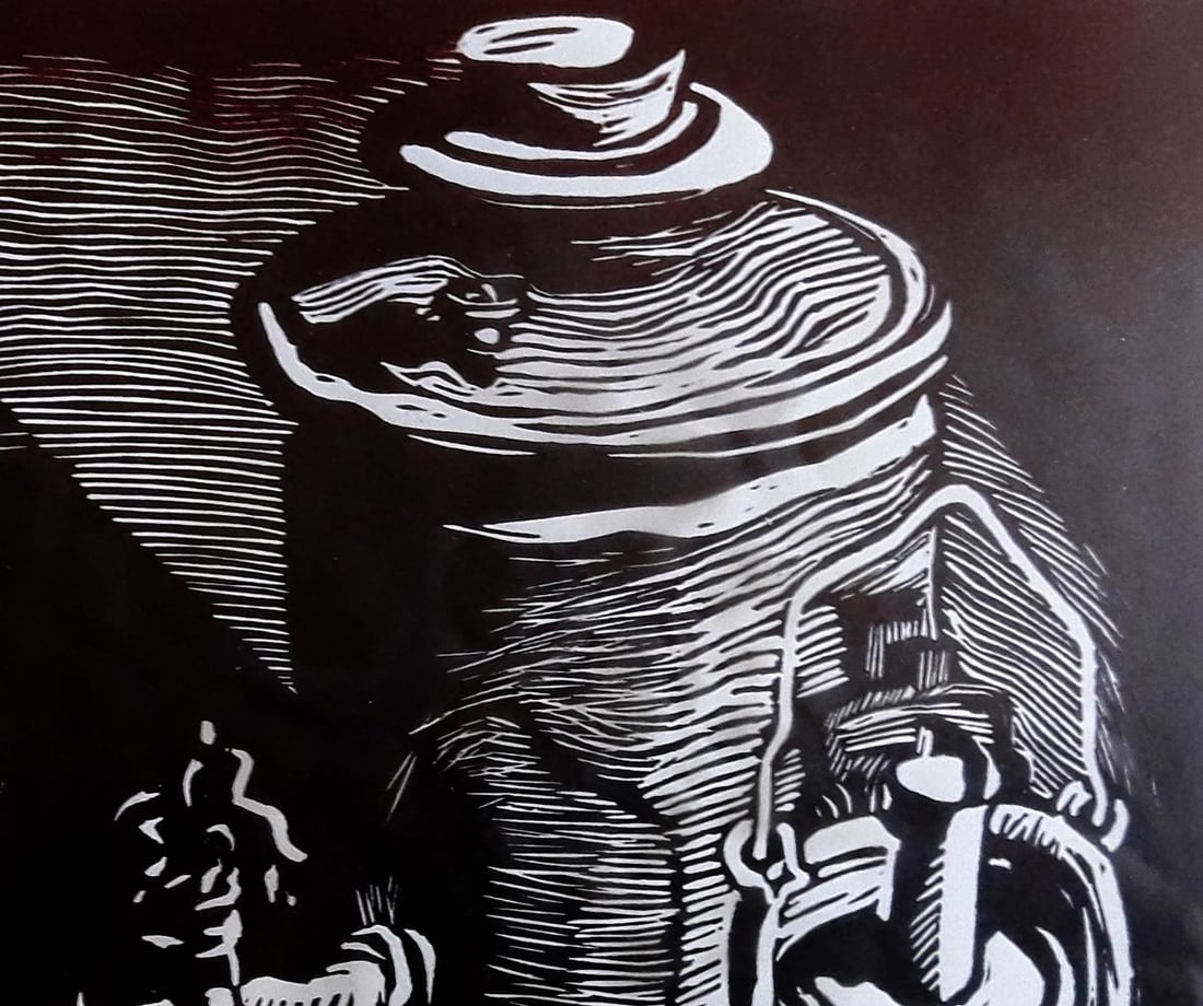 Painting Still life with a dark samovar Vasily Korkishko - 5