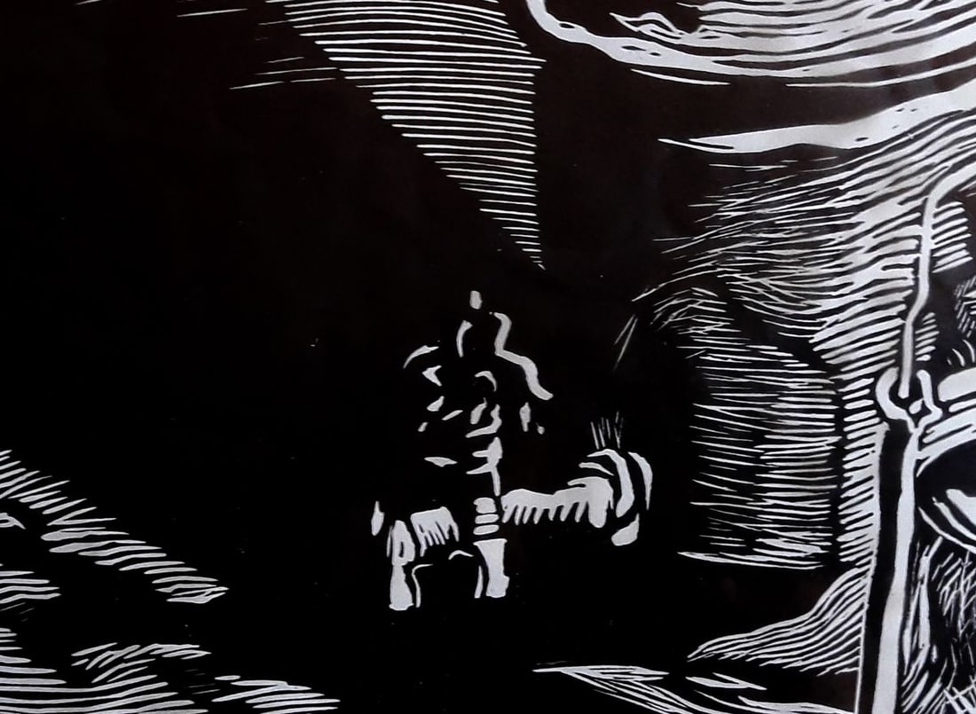 Painting Still life with a dark samovar Vasily Korkishko - 6