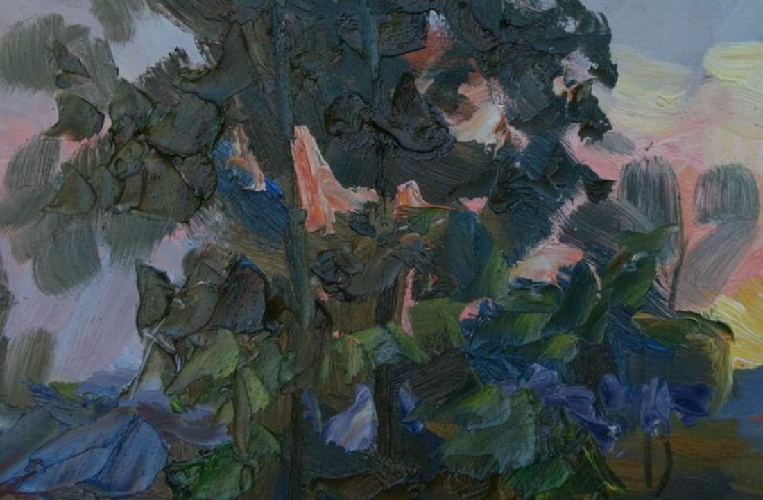 Oil painting Sunset S. Dirtorak - 3